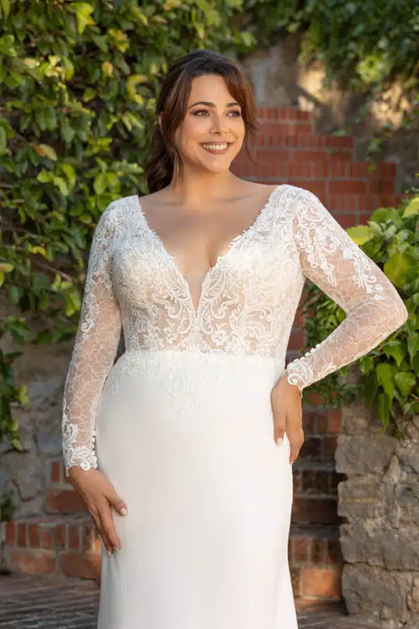 robe de mariee curvy 25815 3